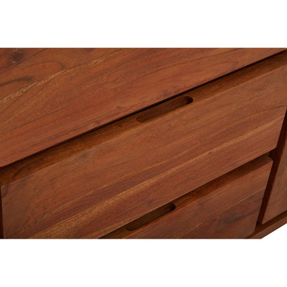 Simla Acacia Wood 2 Doors and 3 Drawers Sideboard