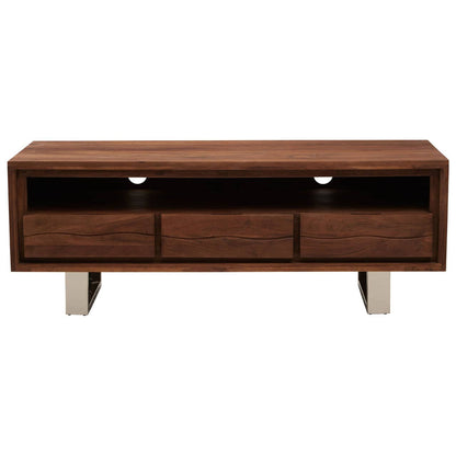 Simla Acacia Wood Media Unit