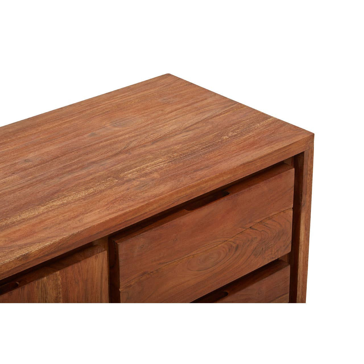 Simla Acacia Wood 1 Door and 3 Drawers Sideboard
