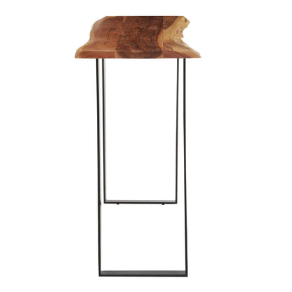 Surax Acacia Wood with Live Edge Console Table