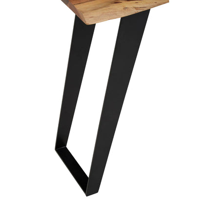 Surax Acacia Wood with Live Edge Console Table