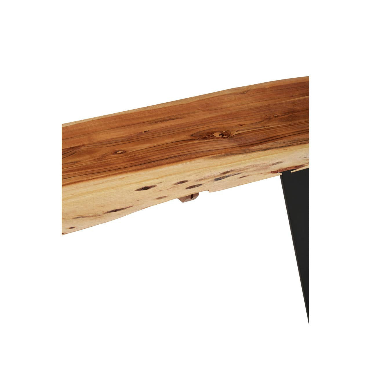 Surax Acacia Wood with Live Edge Console Table