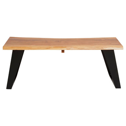 Surax Acacia Wood with Live Edge Coffee Table