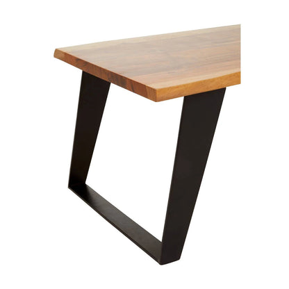 Surax Acacia Wood with Live Edge Coffee Table