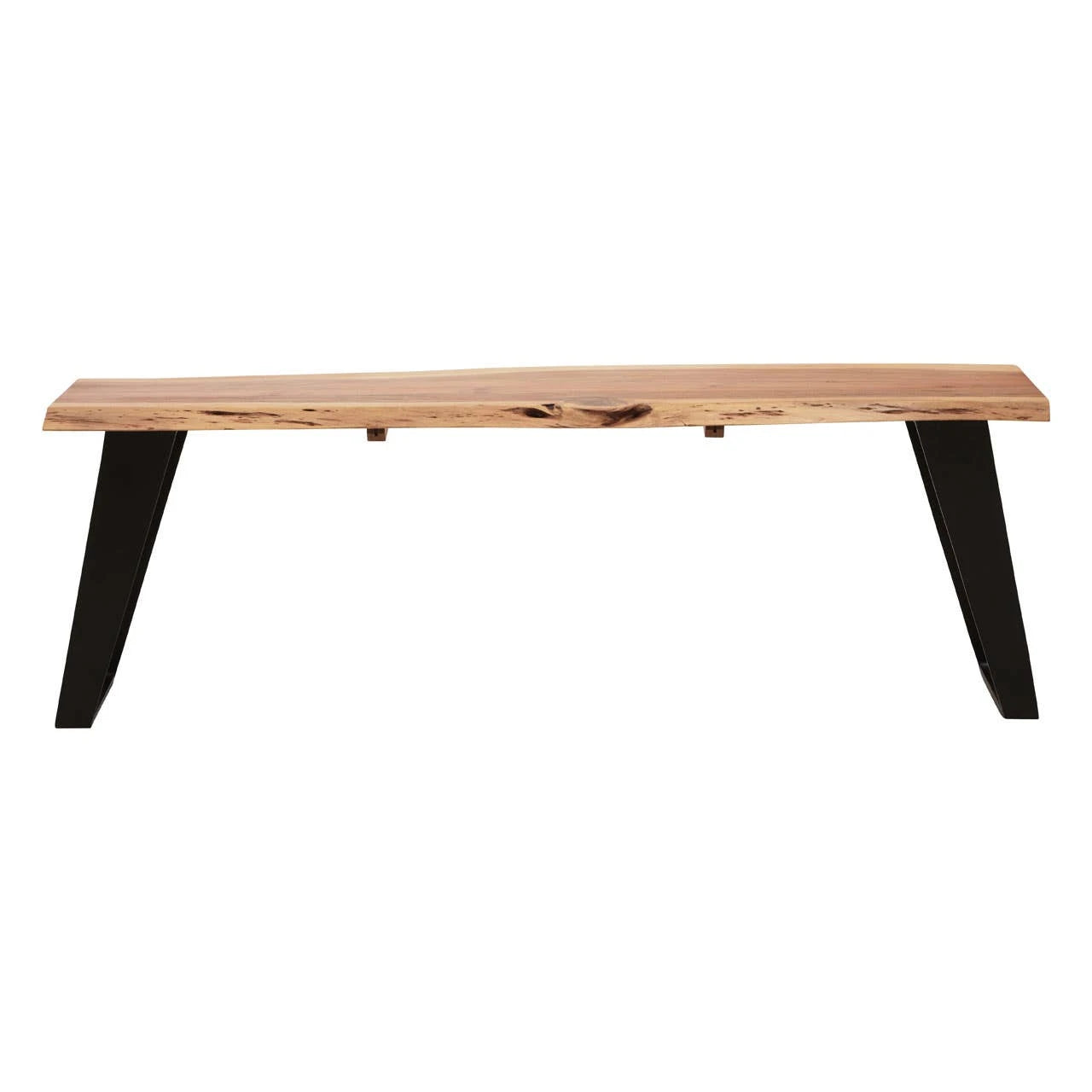 Surax Acacia Wood with Live Edge Bench