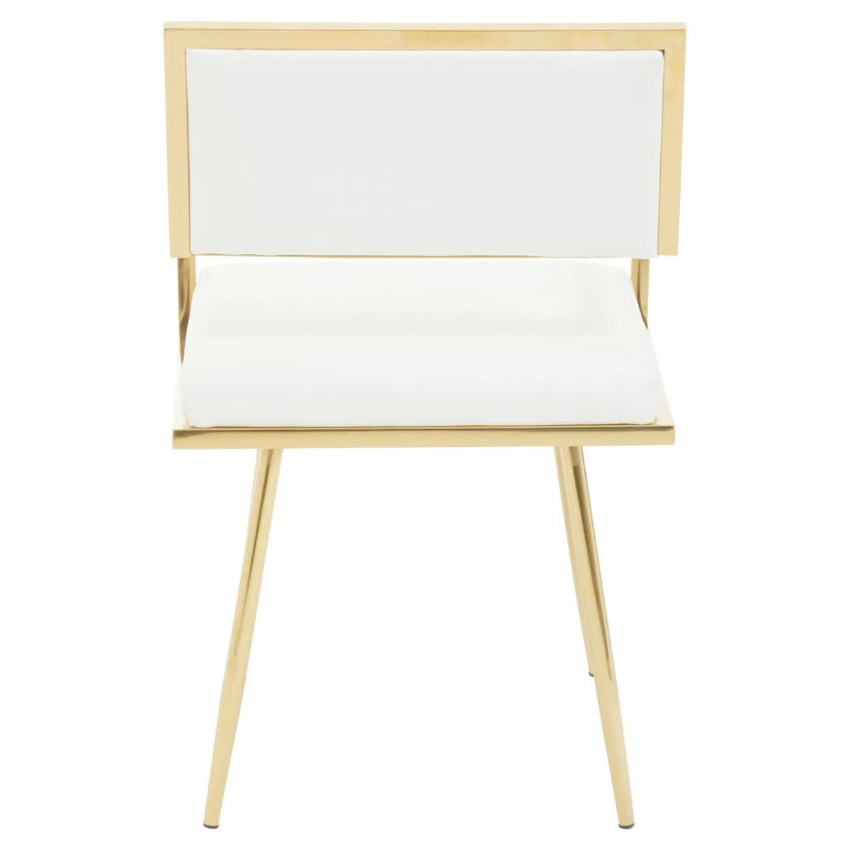 Azalea Ivory Faux Leather Dining Chair