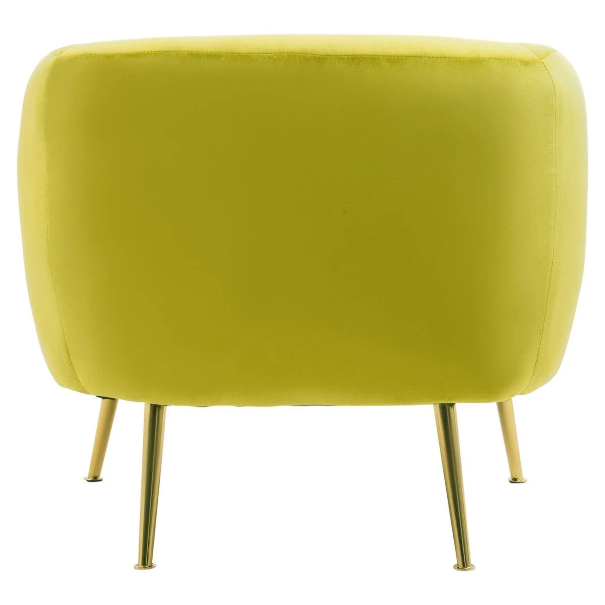 Yasmeen Olive Velvet Armchair
