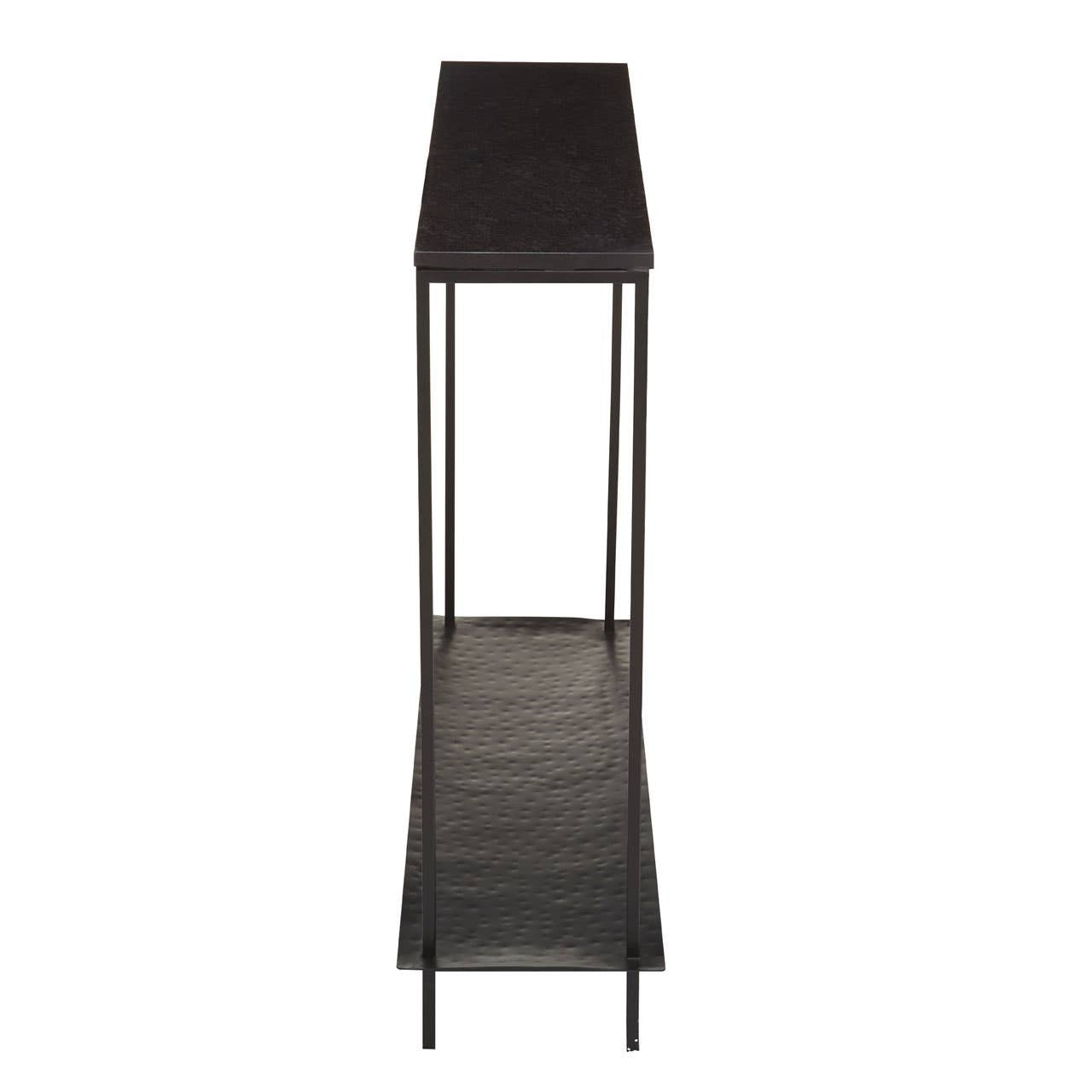 Templar Black Marble Console Table