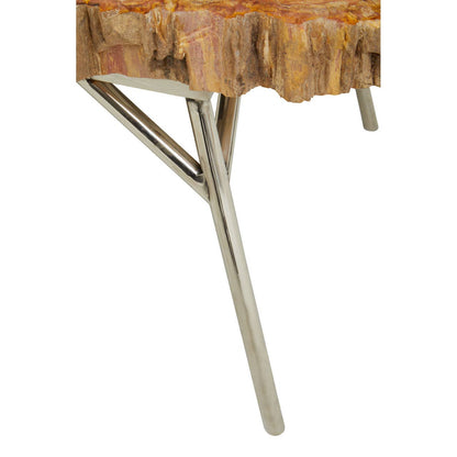 Relic Natural Petrified Wood Coffee Table