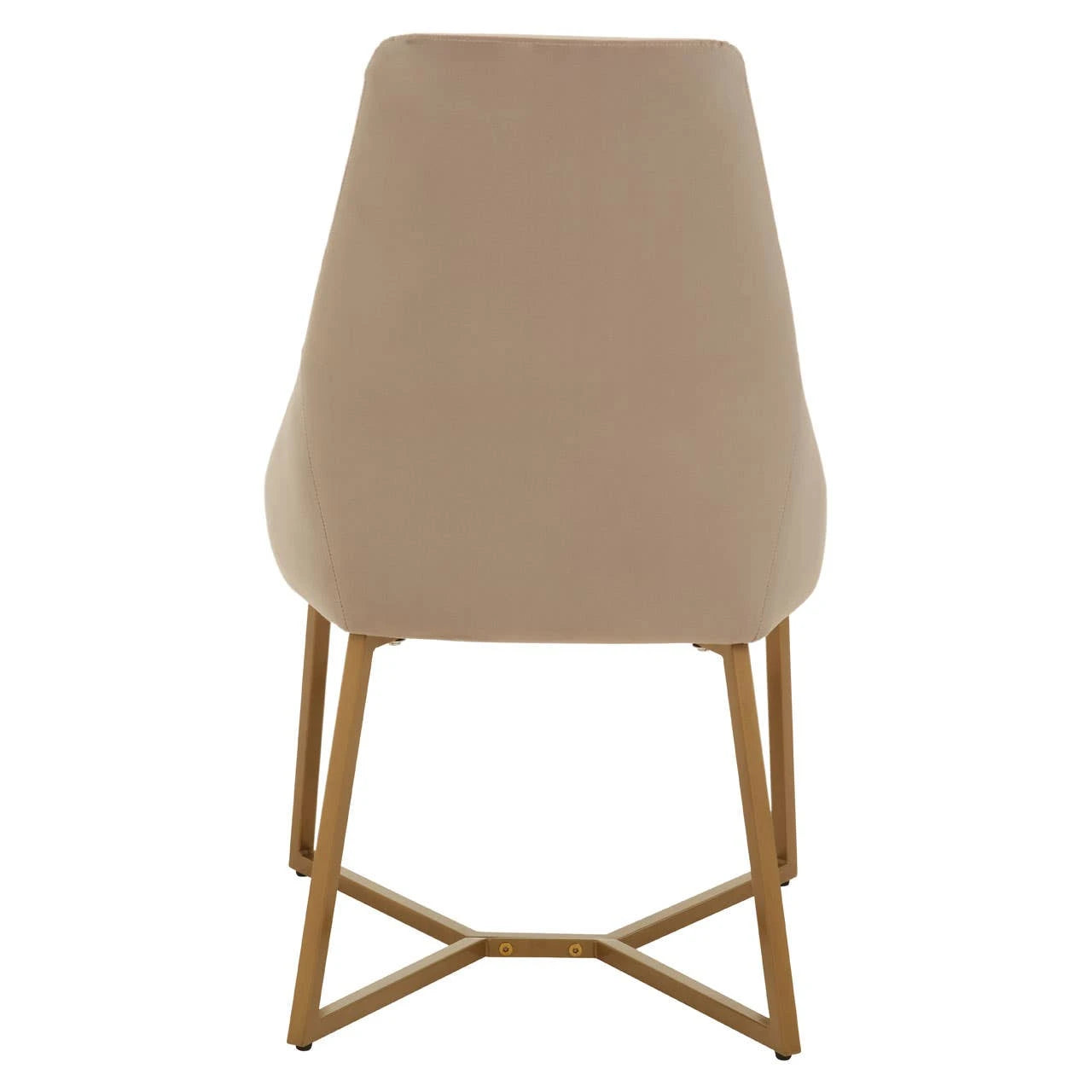 Vieste Mink Velvet Dining Chair