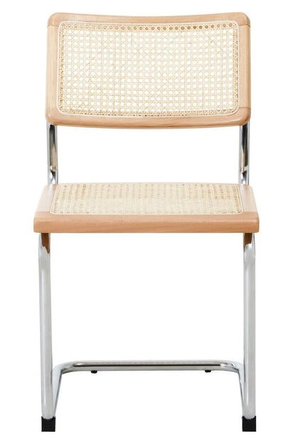 Cebu Elm Wood and Rattan Dining Chair