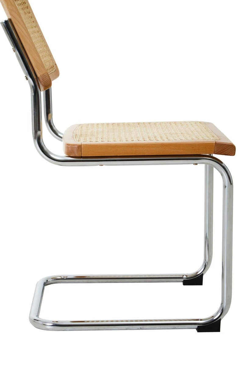 Cebu Elm Wood and Rattan Dining Chair