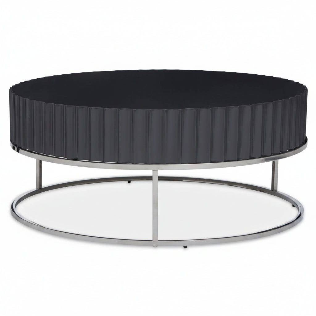 Genoa Grey Gloss Finish Coffee Table