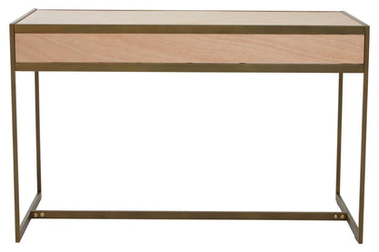 Grenoble Oak Veneer 2 Drawer Desk