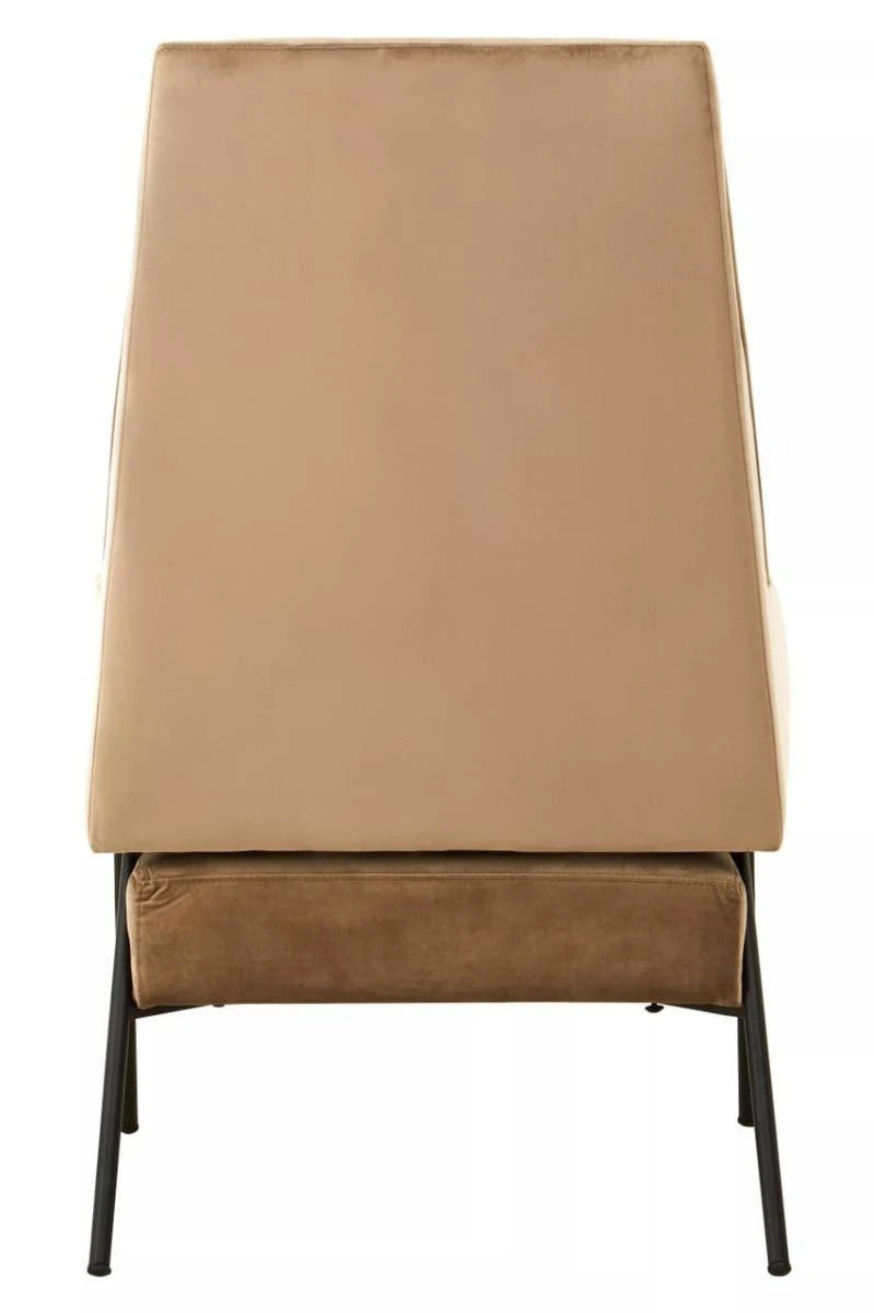 Henia Mink Velvet Chair