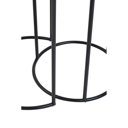 Celina Set Of 2 Nesting Tables with Agate Effect