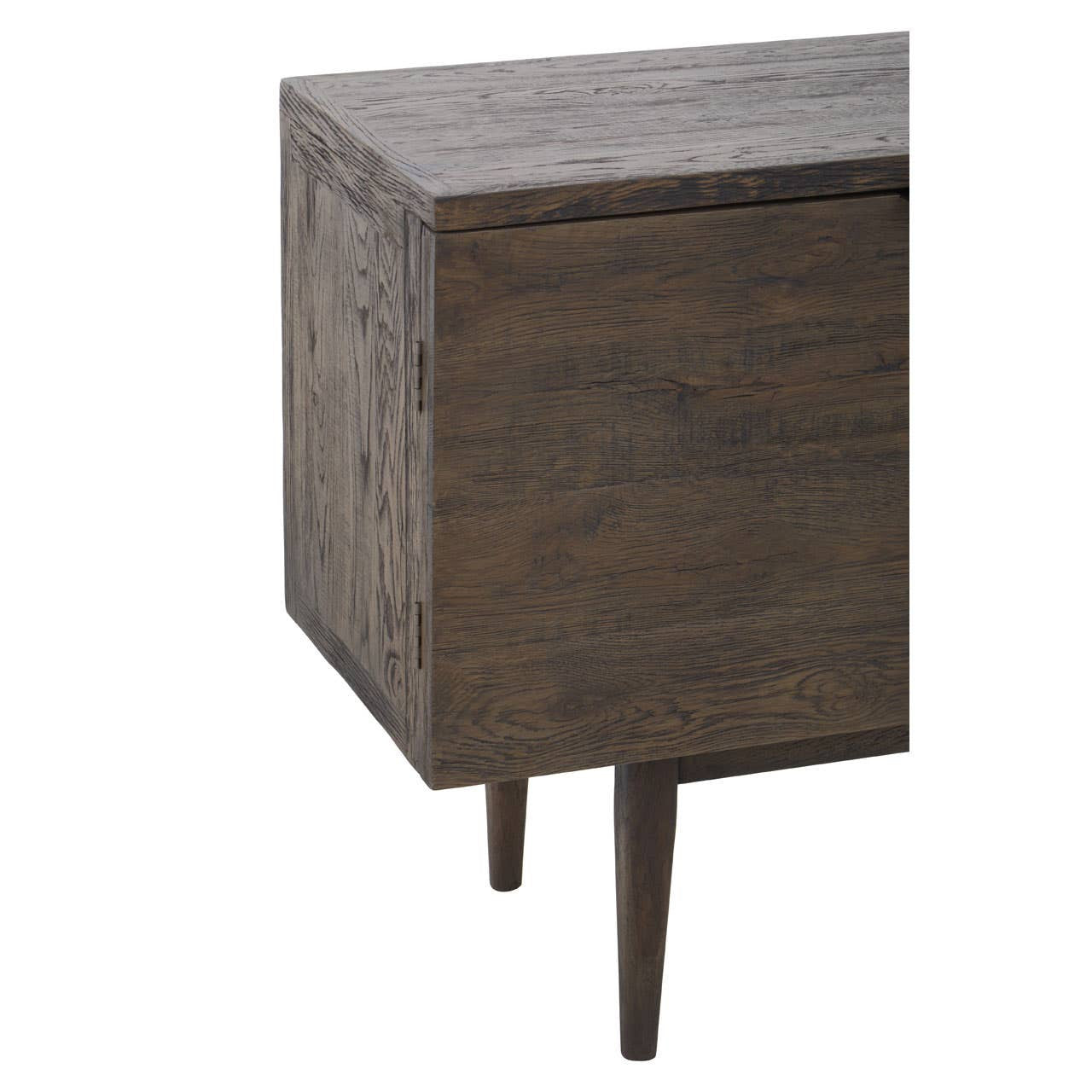 Lucca Recycled Dark Oak Wood Sideboard