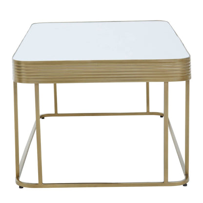 Ella Gold Coffee Table with Mirror Top