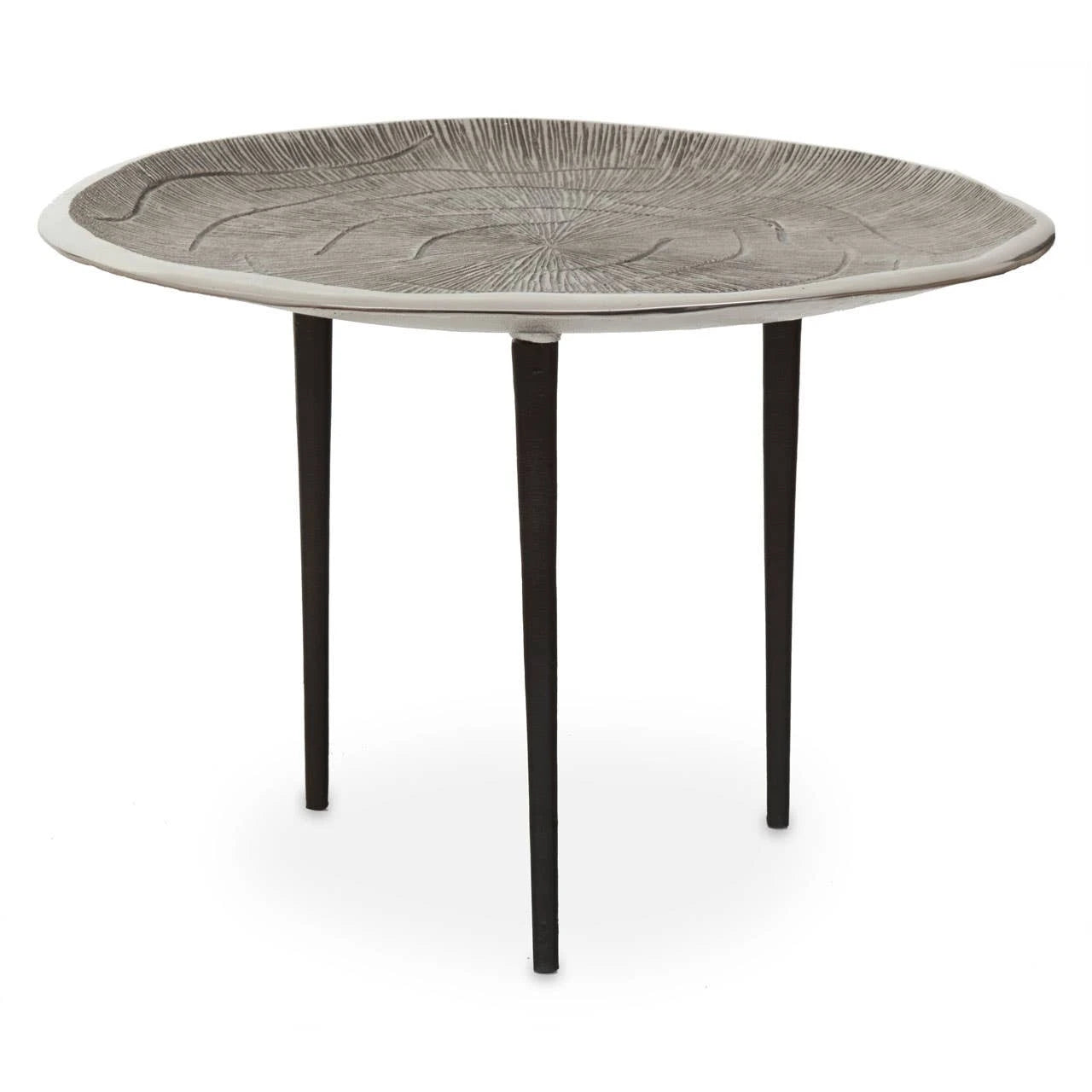 Silva Oak Effect Silver Top Coffee Table