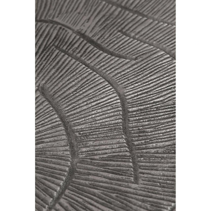 Silva Oak Effect Silver Top Coffee Table