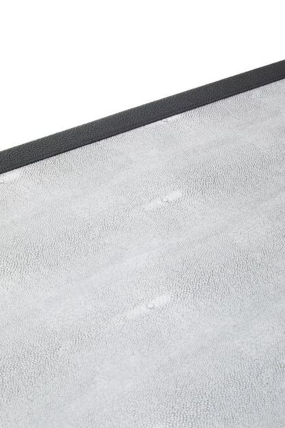 Cadiz Grey Shagreen Effect 4 Door Sideboard