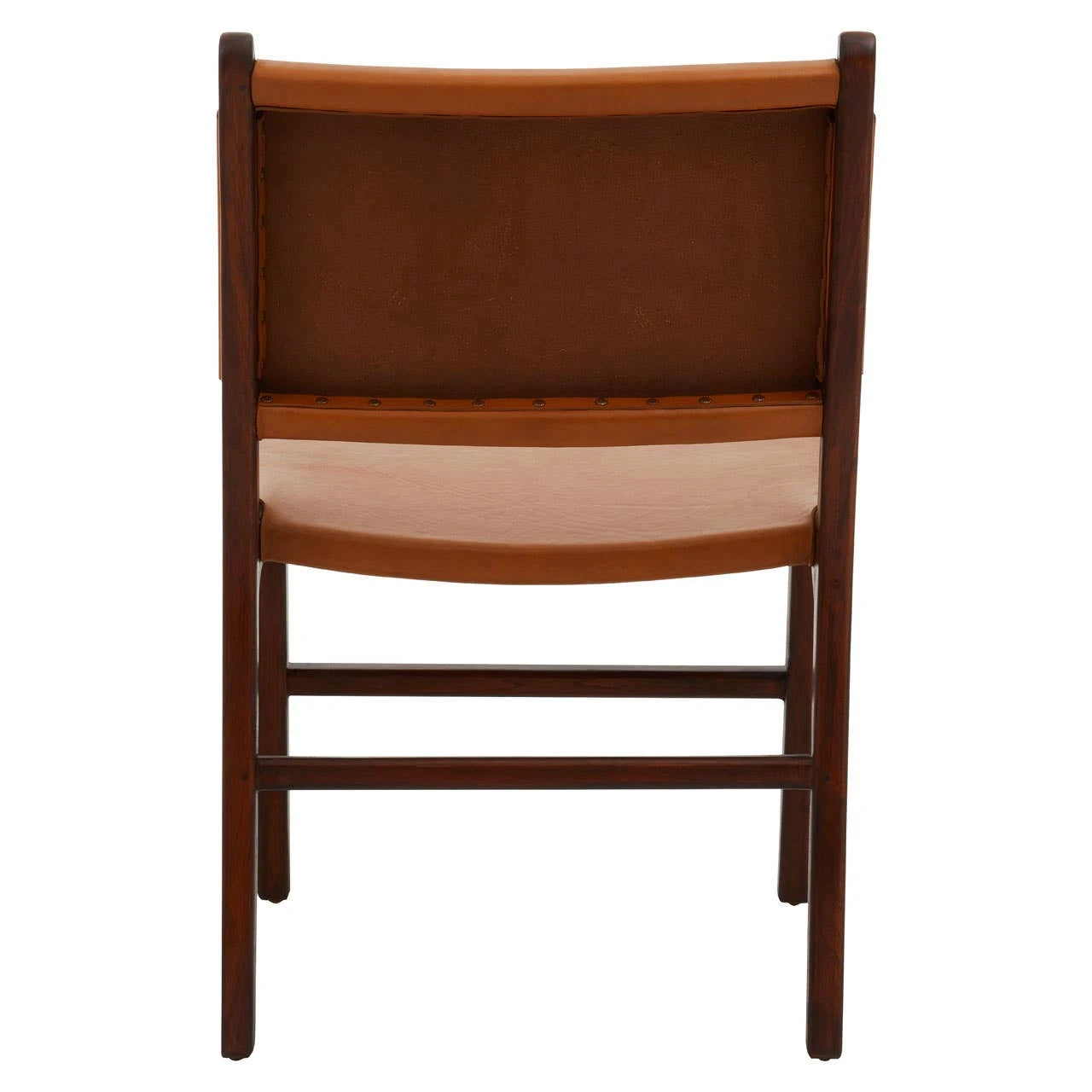 Inca Antique Brown Leather Chair