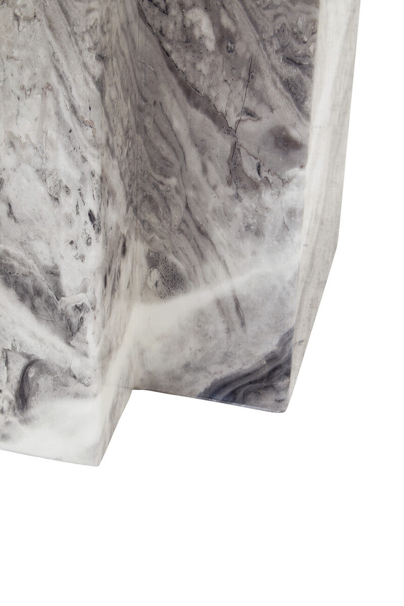 Saronno Grey Marble Console Table