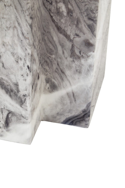 Saronno Grey Marble Console Table