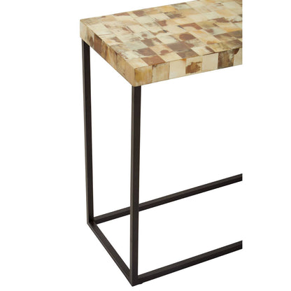 Obra Cream Mother of Pearl Console Table