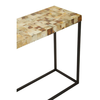 Obra Cream Mother of Pearl Console Table