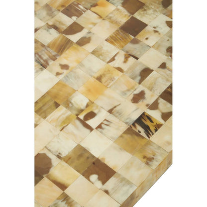 Obra Mother of Pearl top Square Coffee Table
