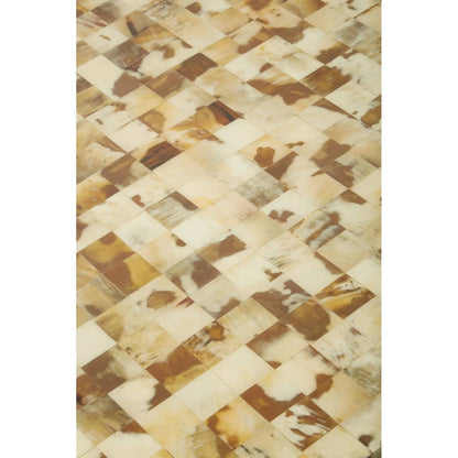 Obra Cream Mother of Pearl Square Coffee Table