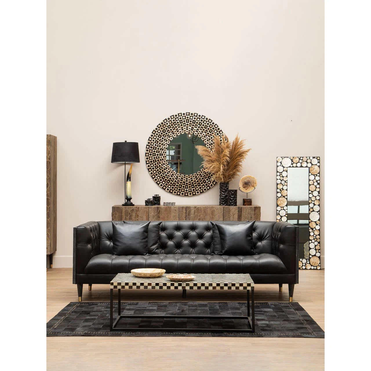 Obra Mother of Pearl Square Coffee Table