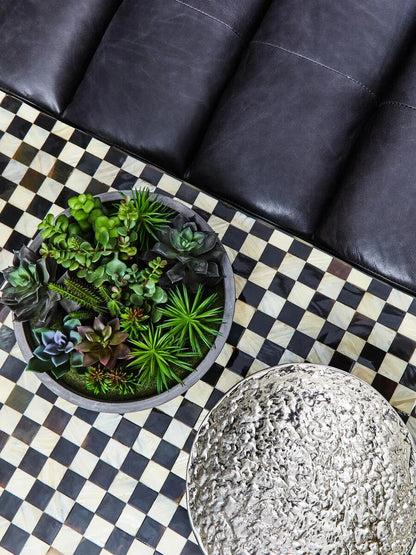 Obra Mother of Pearl Square Coffee Table