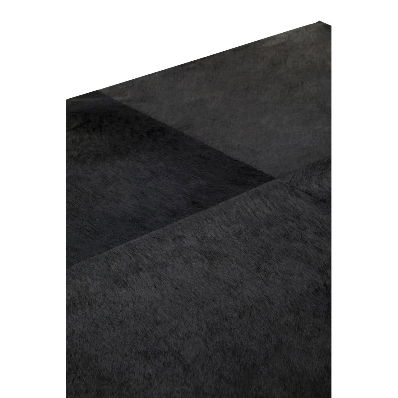Kensington Townhouse Hair On Leather Black And Gold Coffee Table