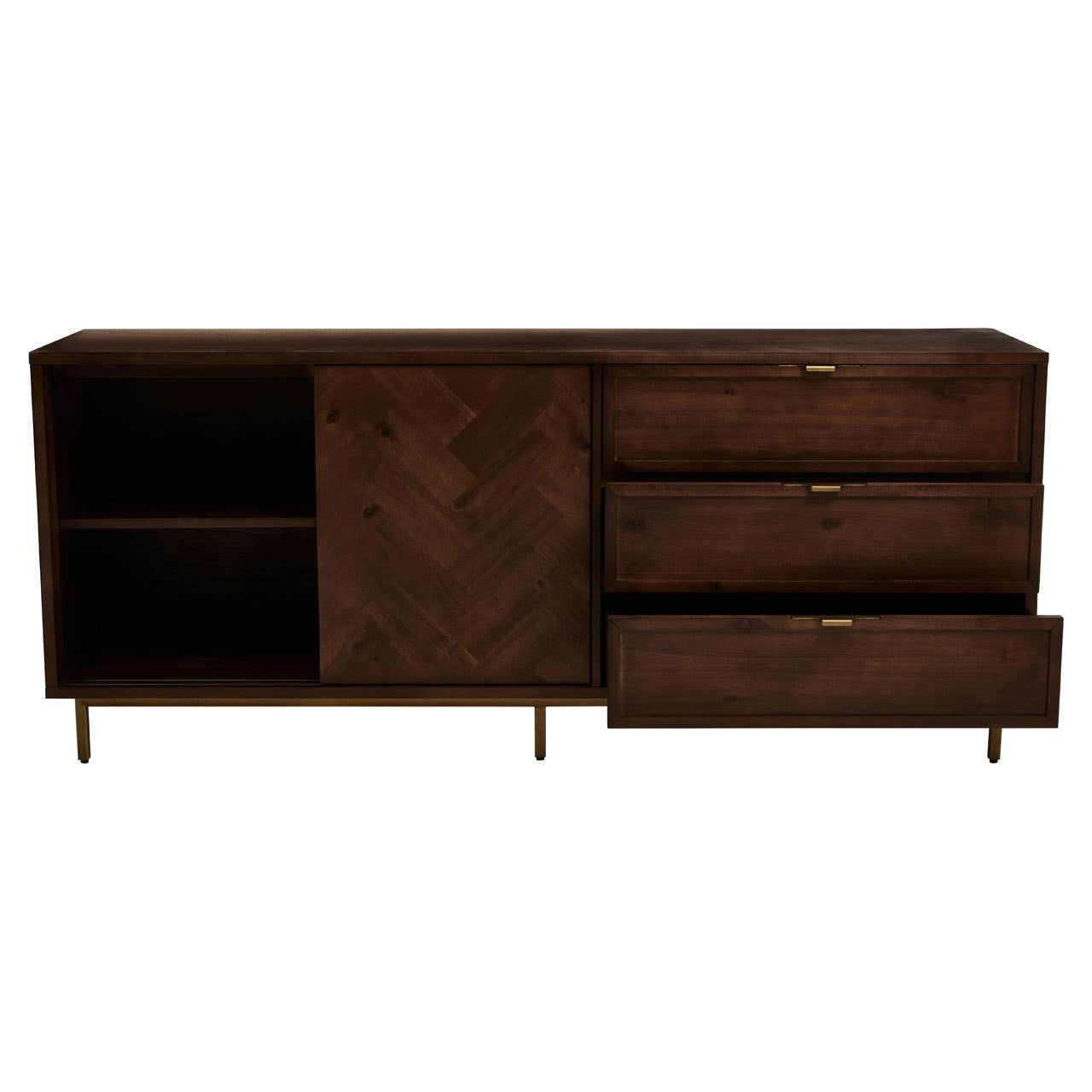 Brando Acacia Wood Effect Sideboard