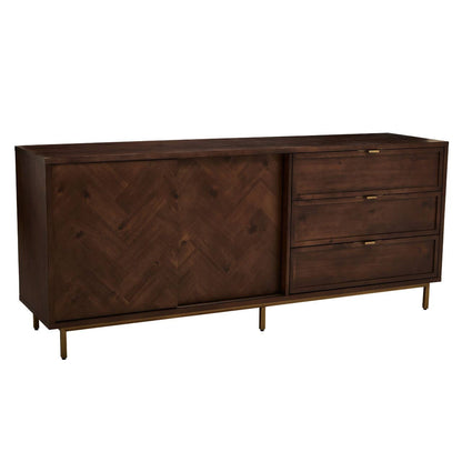 Brando Acacia Wood Effect Sideboard
