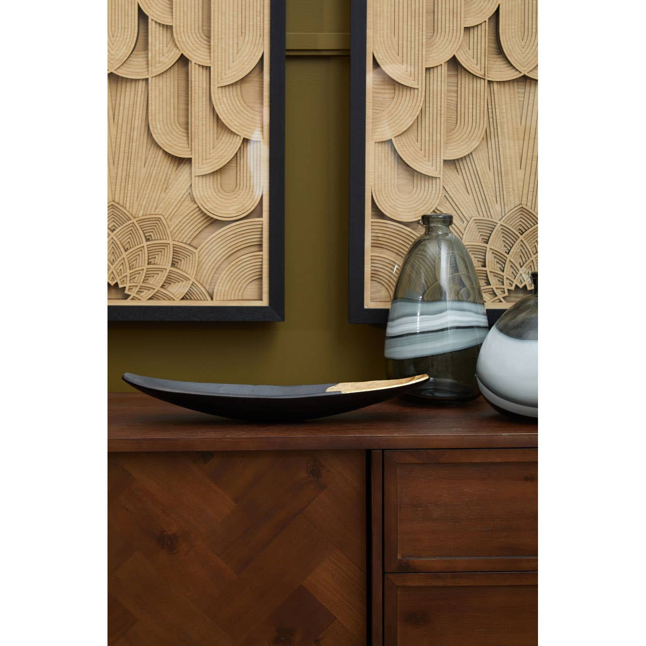 Brando Acacia Wood Effect Sideboard