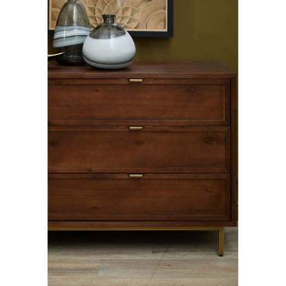 Brando Acacia Wood Effect Sideboard