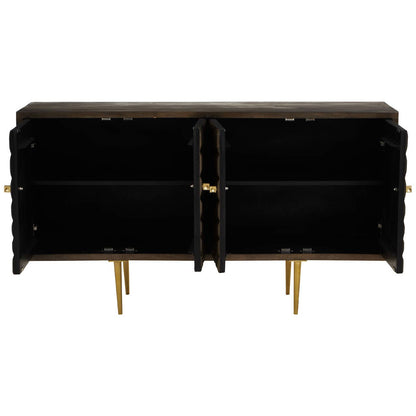 Sipari 4 Door Mango Wood Sideboard