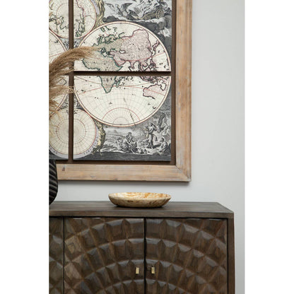 Sipari 4 Door Mango Wood Sideboard