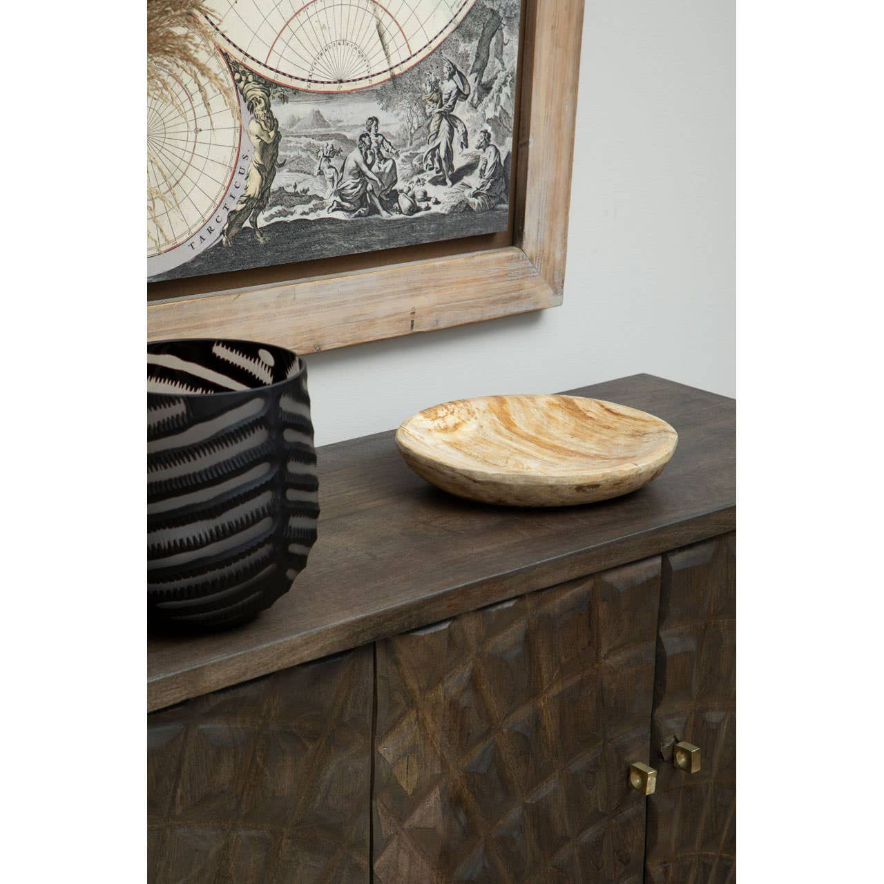 Sipari 4 Door Mango Wood Sideboard