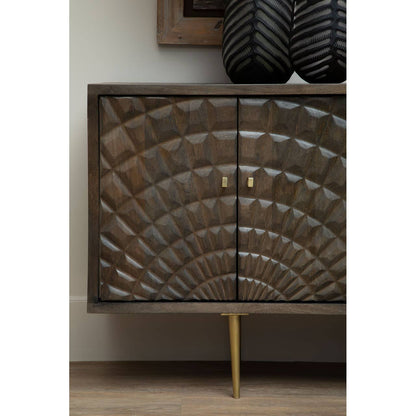 Sipari 4 Door Mango Wood Sideboard