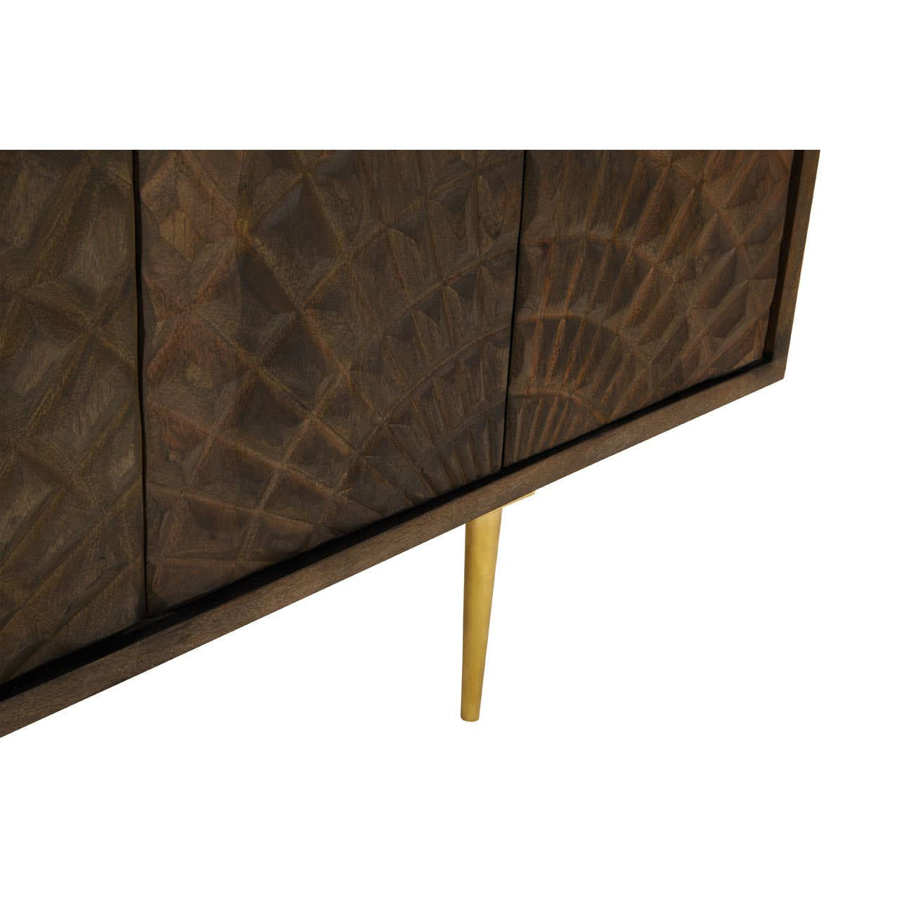Sipari 4 Door Mango Wood Sideboard