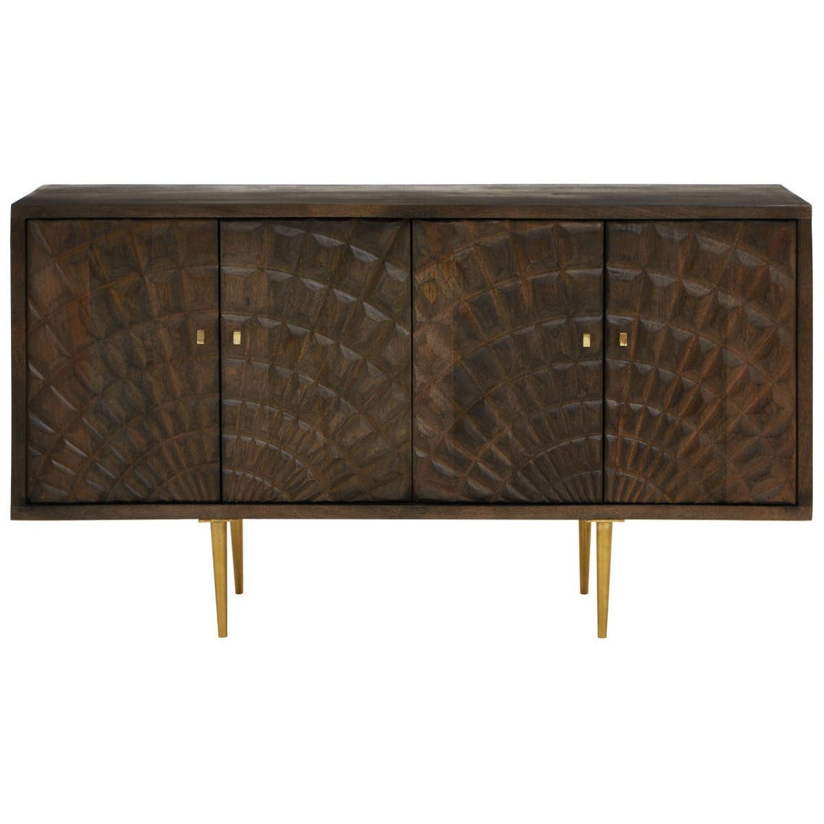 Sipari 4 Door Mango Wood Sideboard