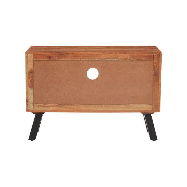 Nashik Two Drawer Acacia Media Unit