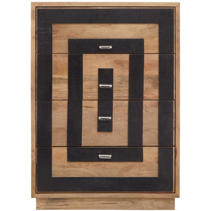 Salem Mango Wood Chest of 4 Drawers