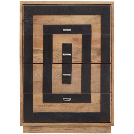 Salem Mango Wood Chest of 4 Drawers