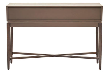 Dimaro Antique Grey Two Drawer Console Table