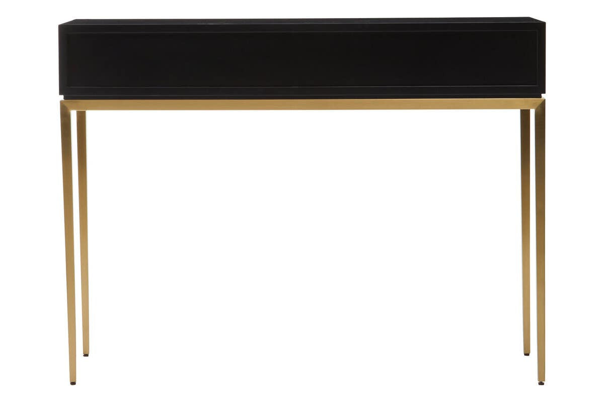 Deruta Shagreen Effect One Drawer Console Table